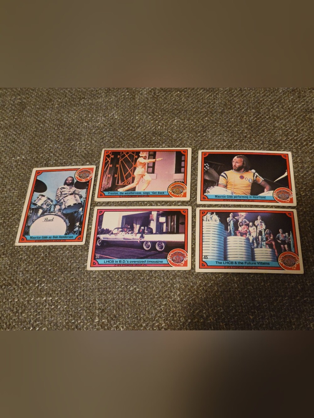 Lot of Vintage 1978 Sgt. Peppers Lonely Hearts Club Band Trading Cards